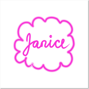 Janice. Female name. Posters and Art